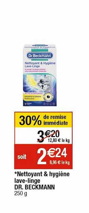 nettoyant & hygiène lave-linge dr. beckmann