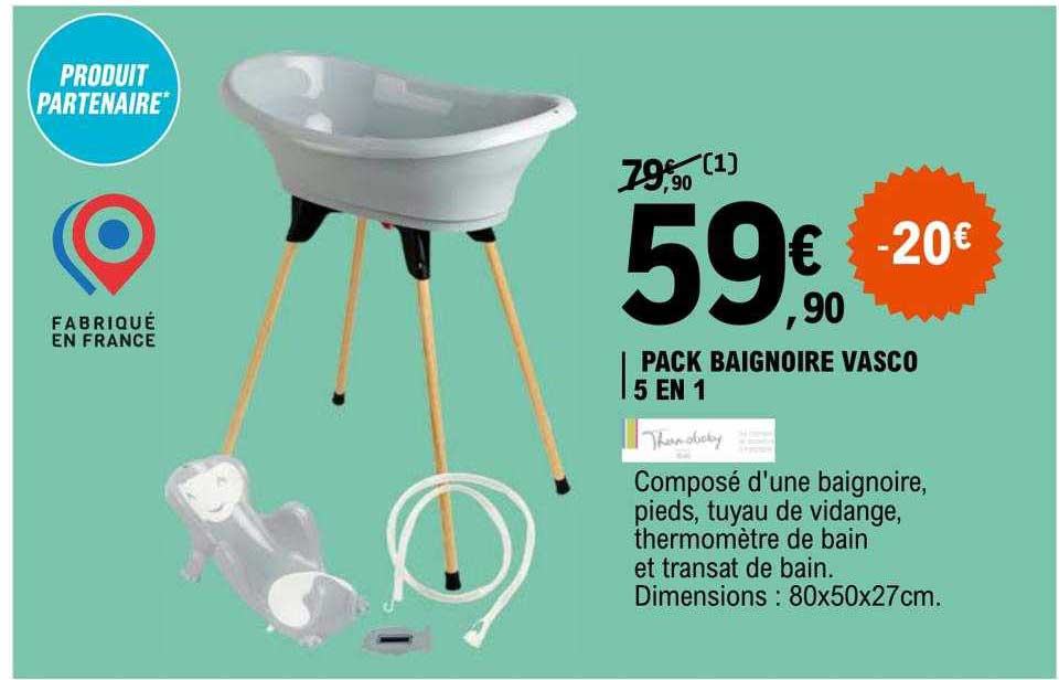 pack baignoire vasco 5 en 1