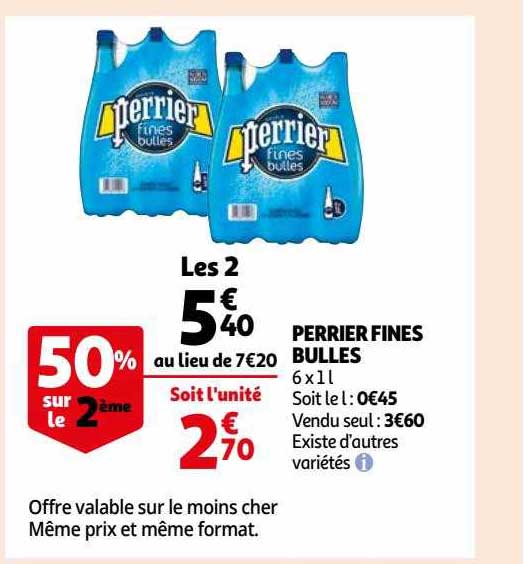Perrier Fines Bulles