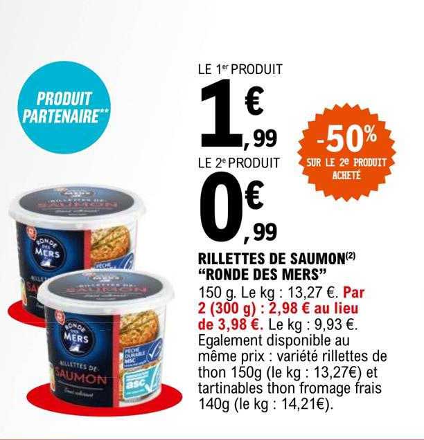 Rillettes De Saumon "ronde Des Mers"