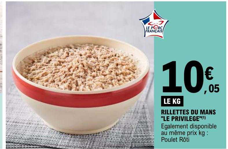 rillettes du mans "le privilège"