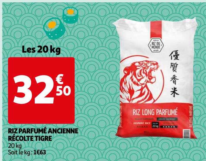 Riz Parfumé Ancienne Récolte Tigre