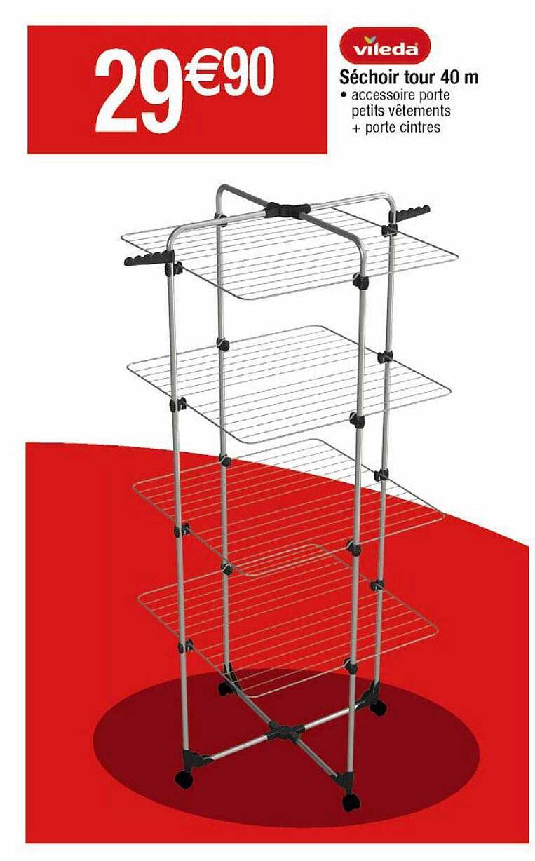 Séchoir Tour 40 M Vileda