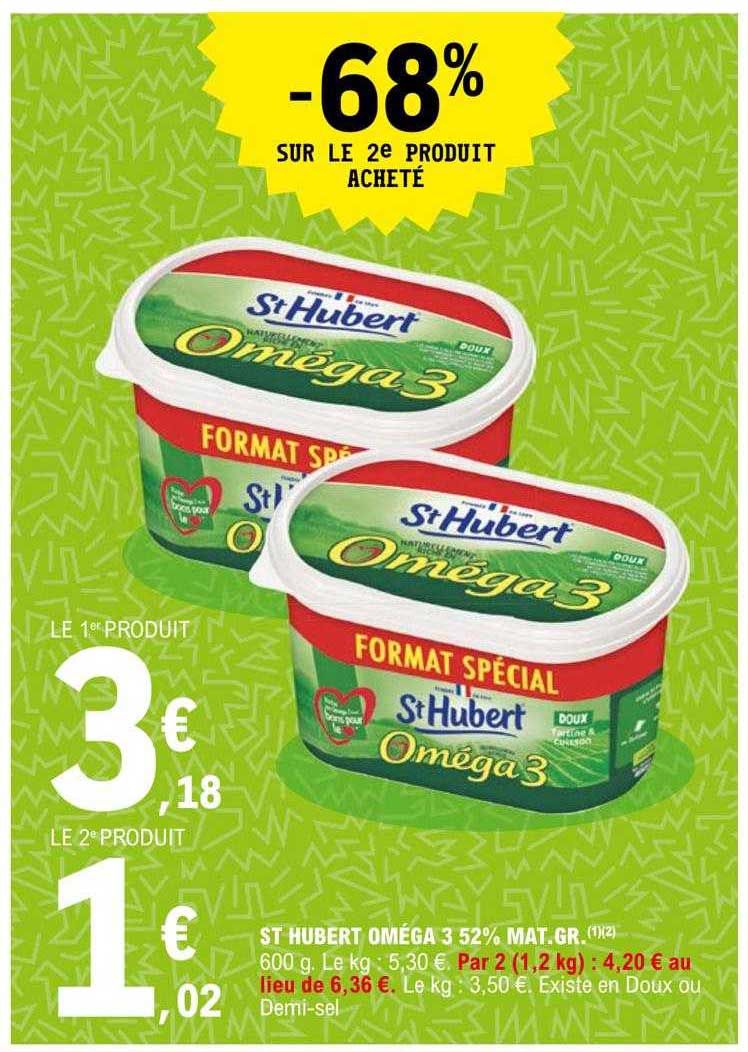 st hubert oméga 3 52% mat. gr.