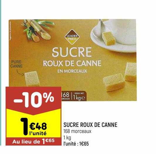 sucre roux de canne