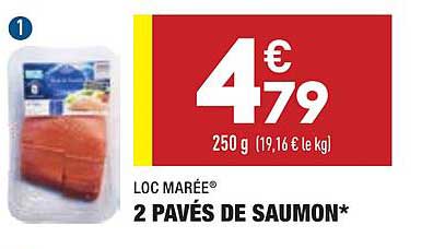2 Pavés De Saumon Loc Marée