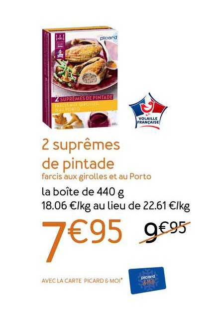 2 Suprêmes De Pintade
