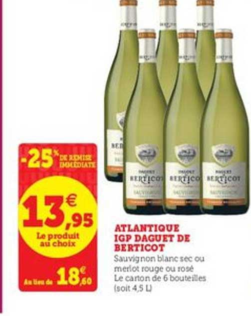 atlantique igp daguet de berticot