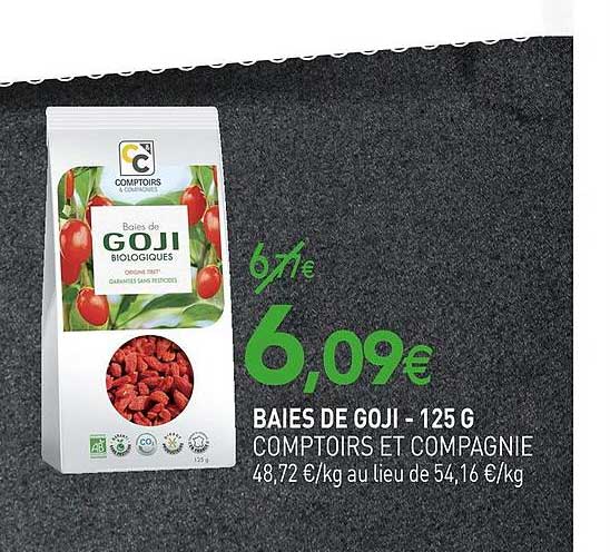 baies de goji comptoirs et compagnie