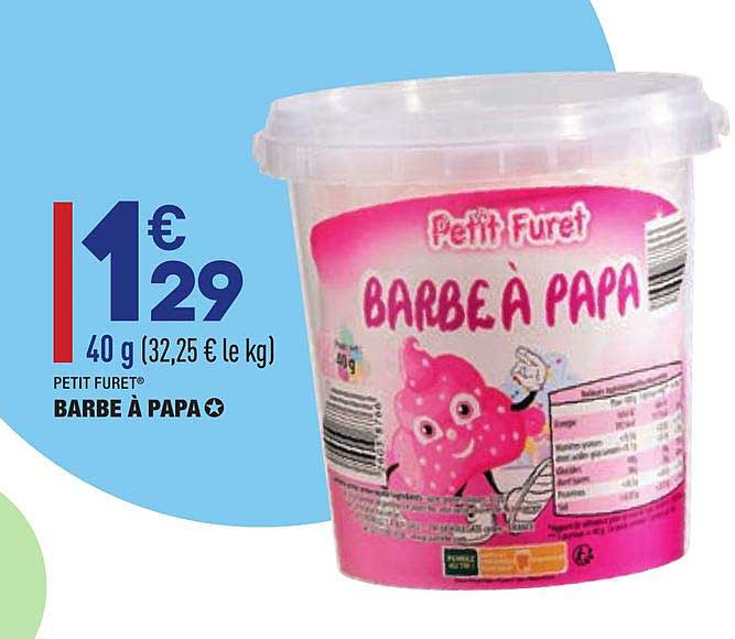 barbe à papa petit furet