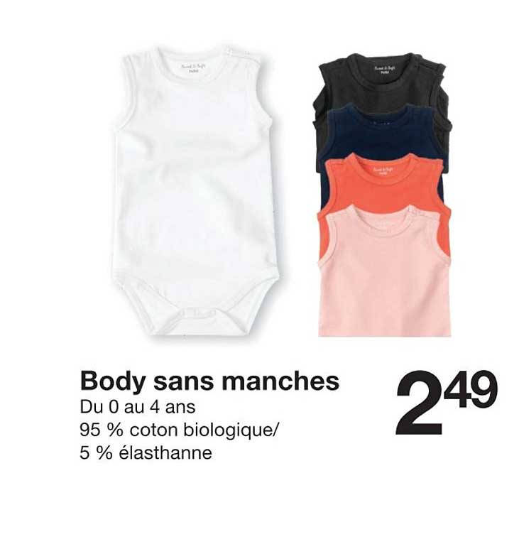 body sans manches