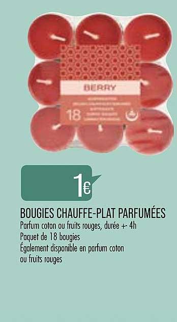 Bougies Chauffe-plat Parfumées
