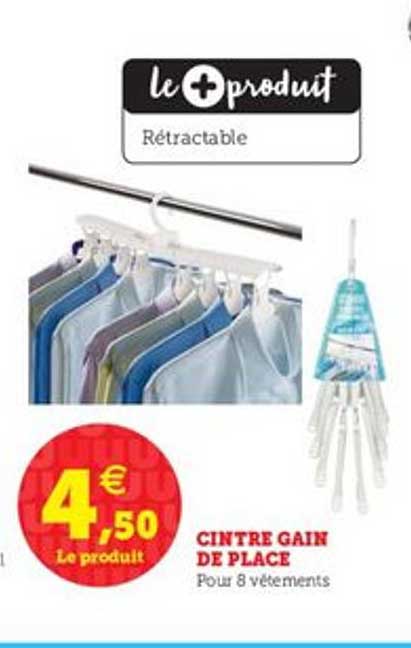 cintre gain de place