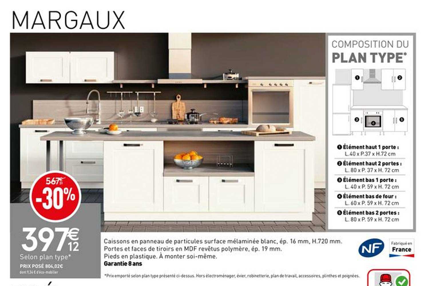 composition du plan type margaux