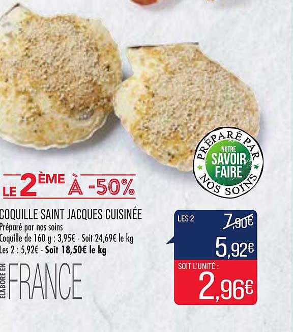 coquille saint jacques cuisinée