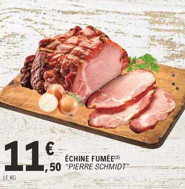 échine fumée "pierre schmidt"