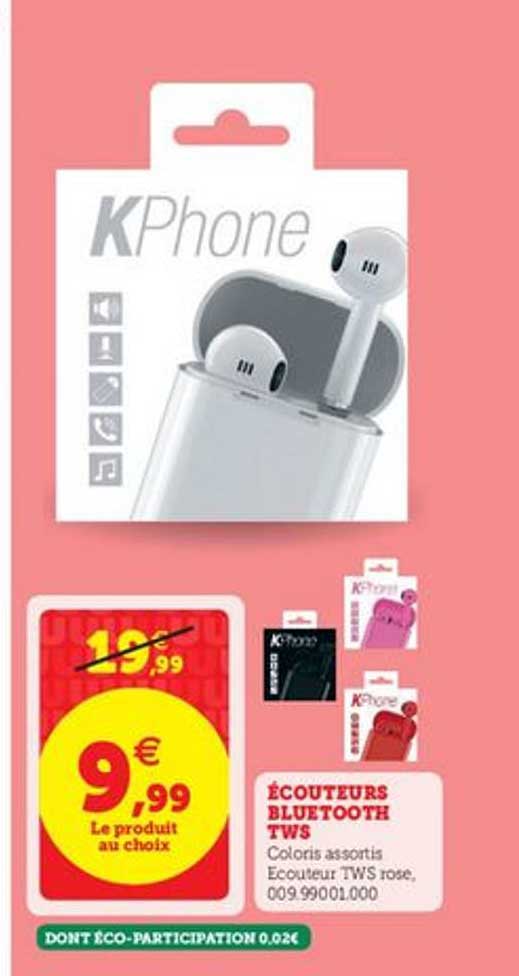 écouteurs bluetooth tws