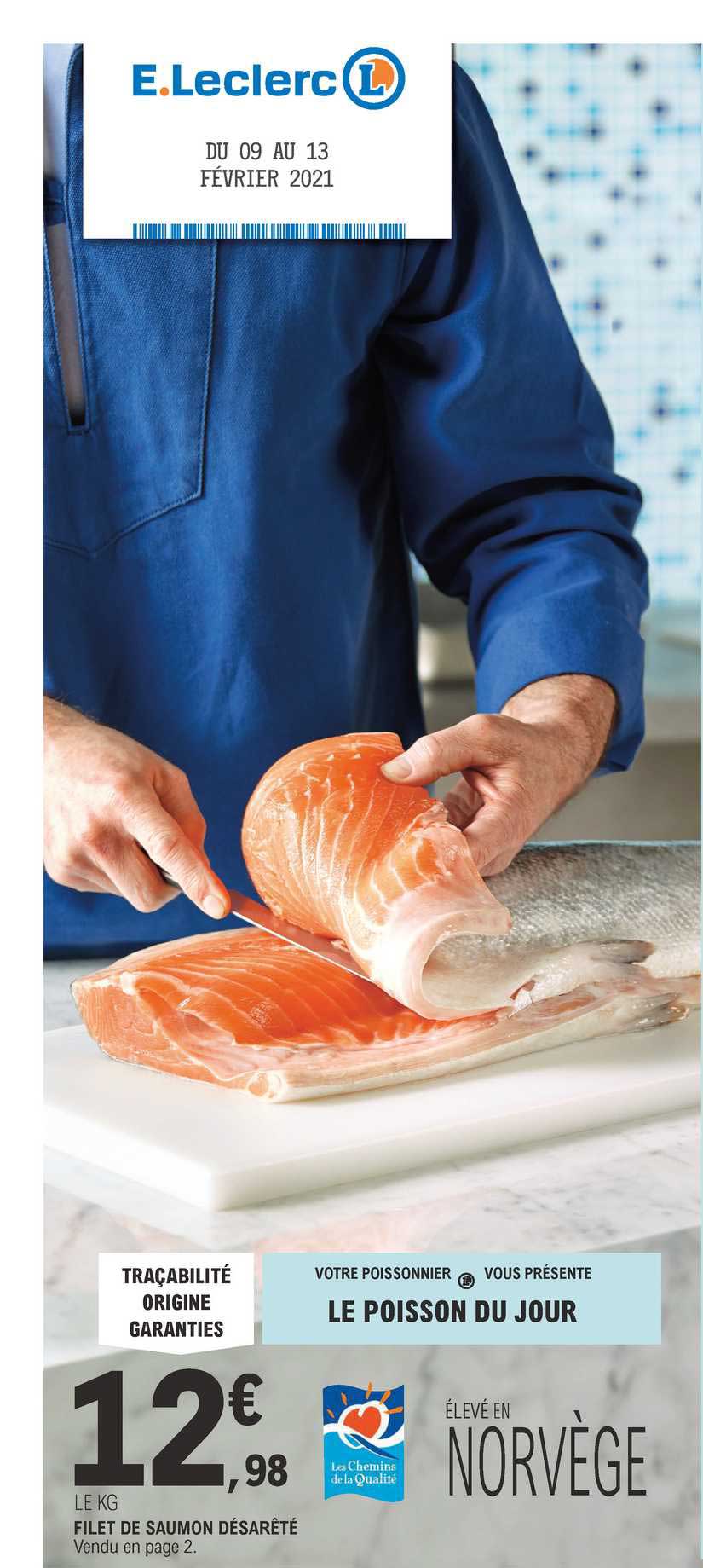 filet de saumon désarêté