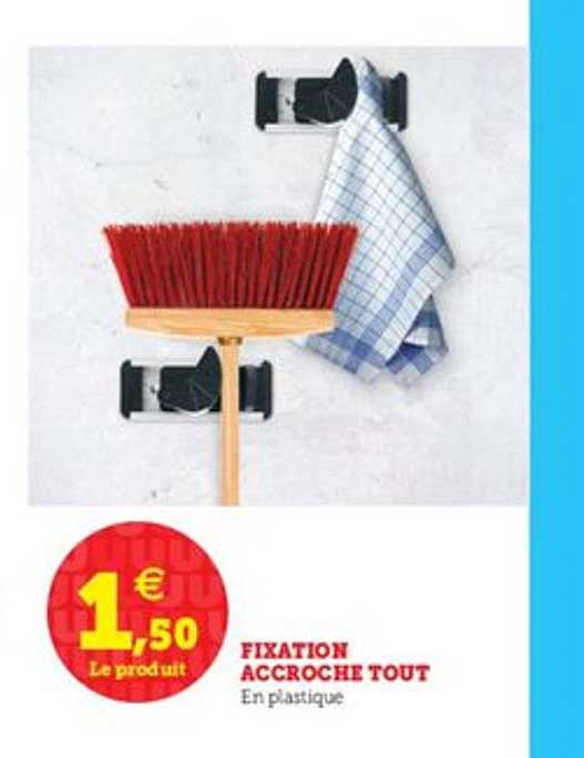 fixation accroche tout