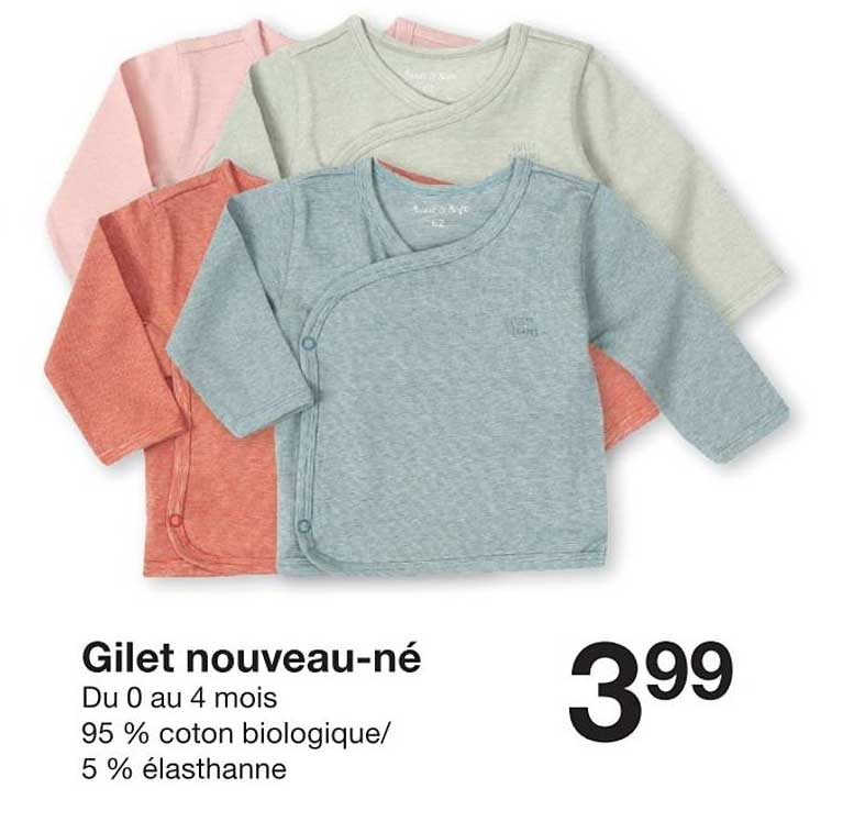 gilet nouveau né