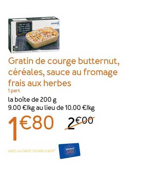 Gratin De Courge Butternut, Céréales, Sauce Au Fromage Frais Aux Herbes