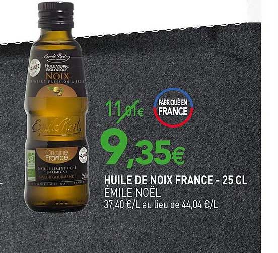 huile de noix france émile noël