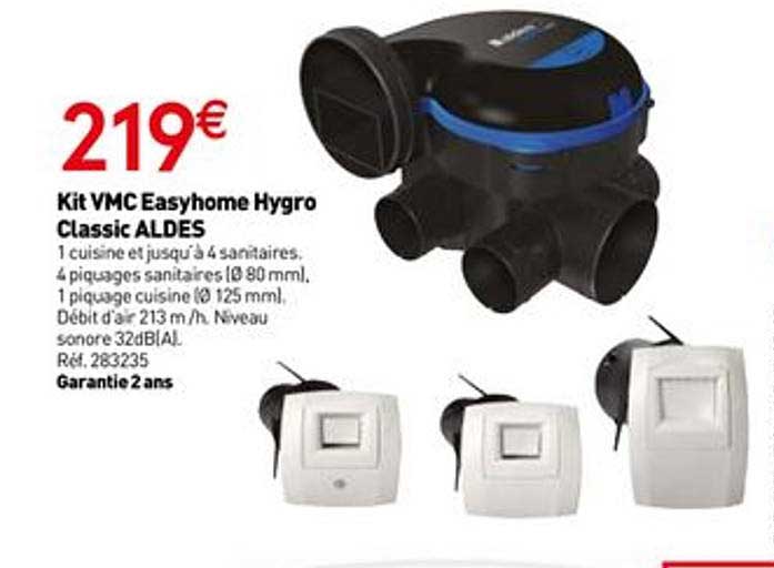 kit vmc easyhome hydro classic aldes