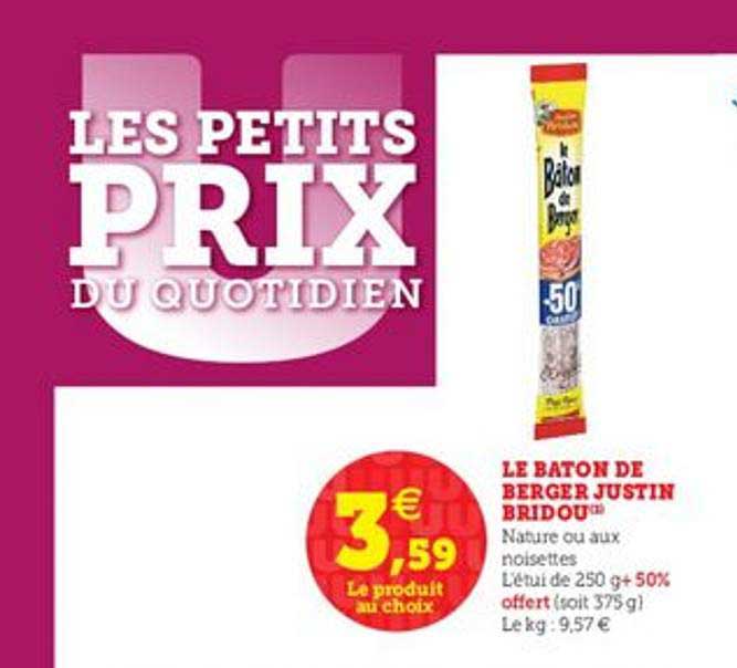 le bâton de berger justin bridou