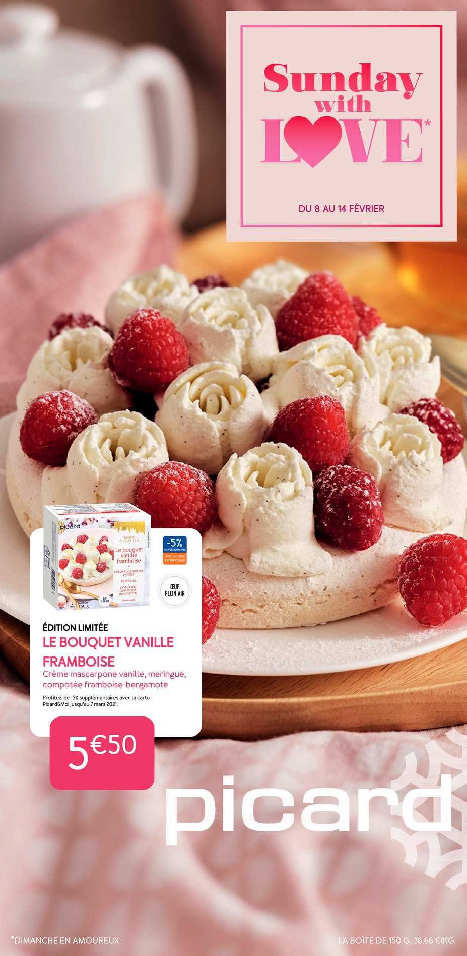 Le Bouquet Vanille Framboise