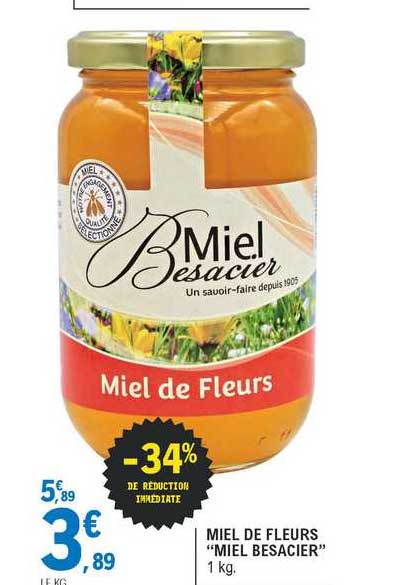 Miel De Fleurs "miel Besacier"