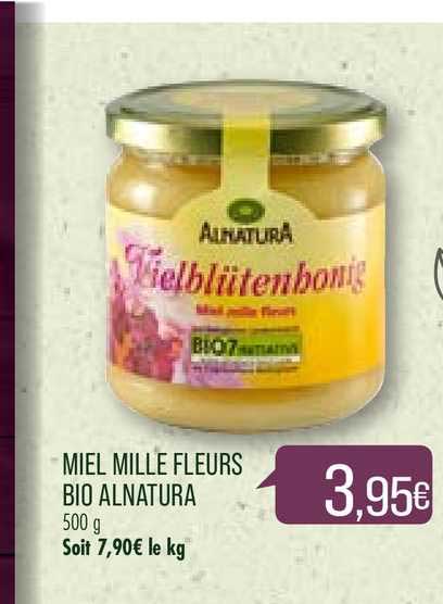 miel mille fleurs bio alnatura