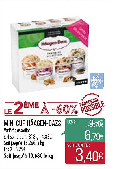 mini cup häagen-dazs