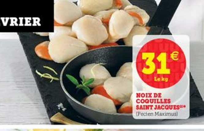 noix de coquilles saint jacques