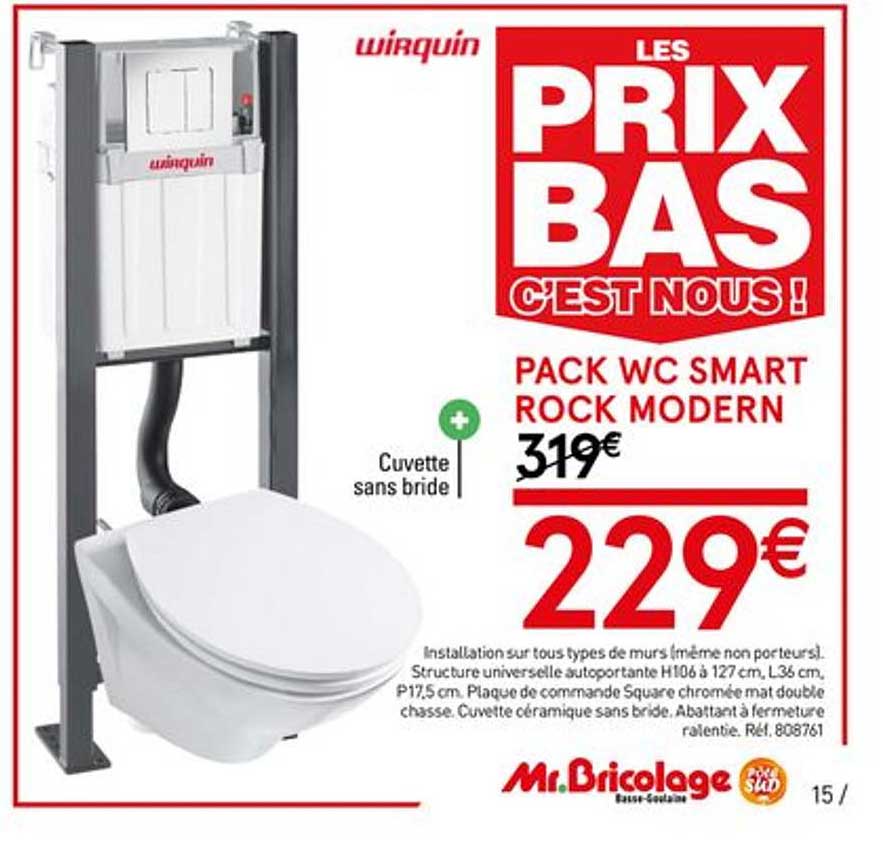 pack wc smart rock modern