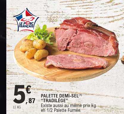 palette demi-sel "tradilège"