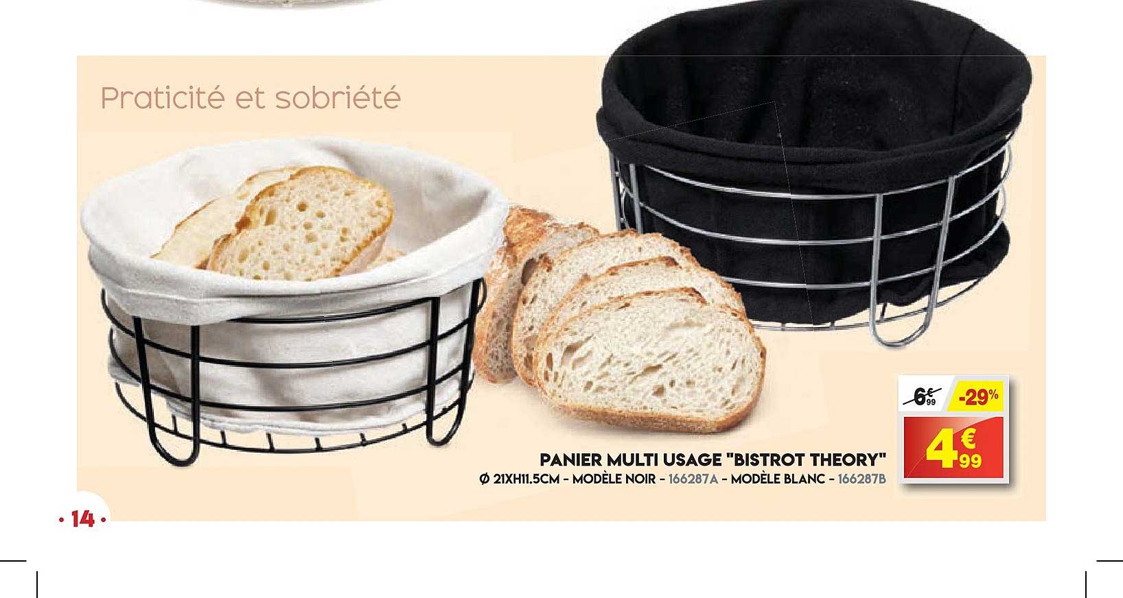 panier multi usage "bistro theory"