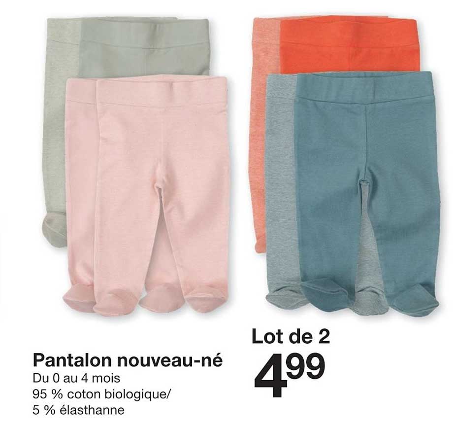 pantalon nouveau né