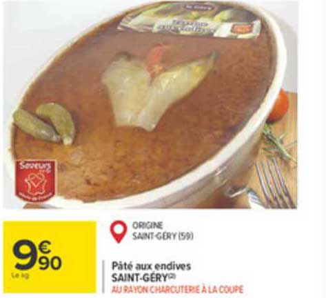 pâté aux endives saint-géry