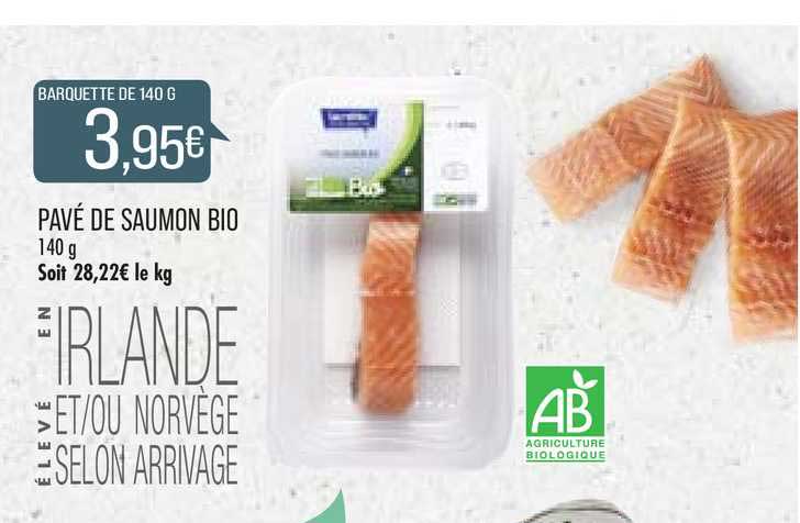 Pavé De Saumon Bio