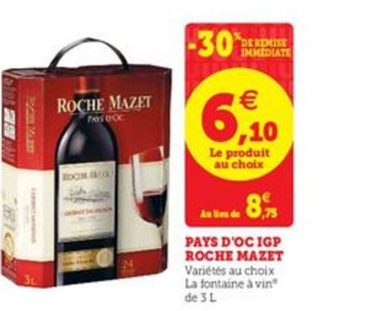 pays d'oc igp roche mazet