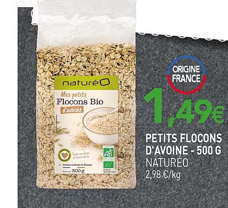 petits flocons d'avoine