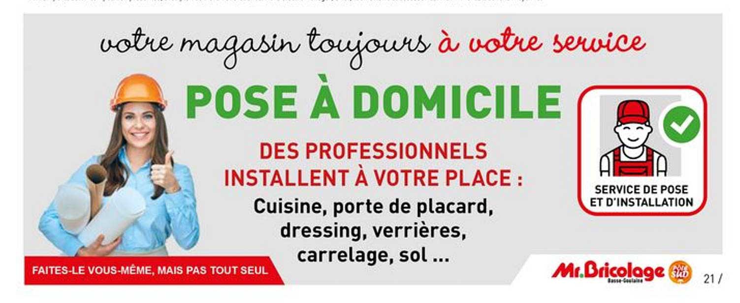 Pose à Domicile