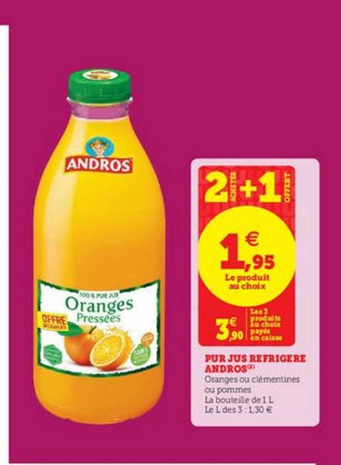 Pur Jus Réfrigéré Andros