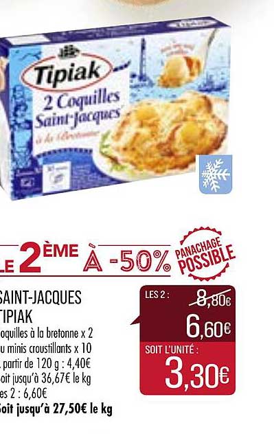 saint-jacques tipiak