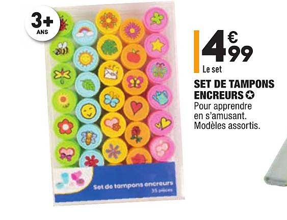 set de tampons encreurs