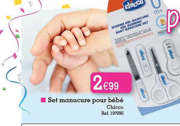 set manucure pour bébé