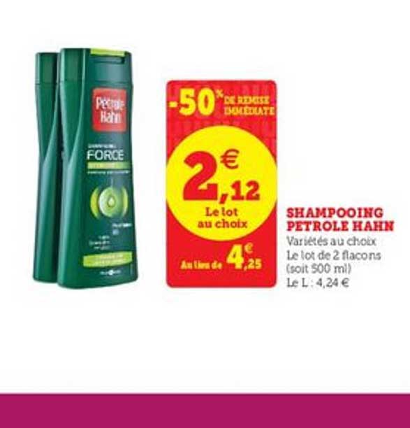 Shampooing Pétrole Hahn