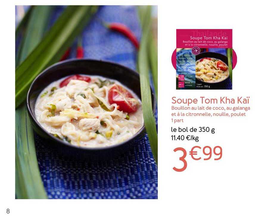 soupe tom kha kaï