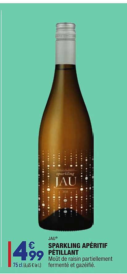 sparkling apéritif jau