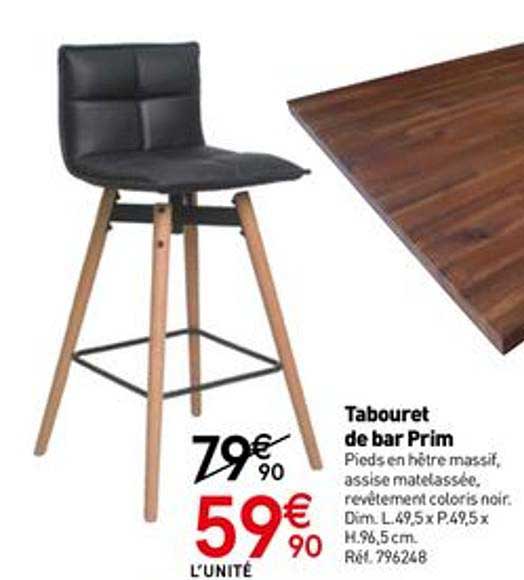 tabouret de bar prim